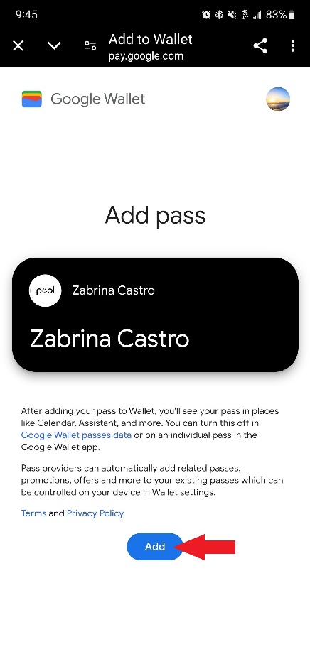 How to Add Card to Wallet