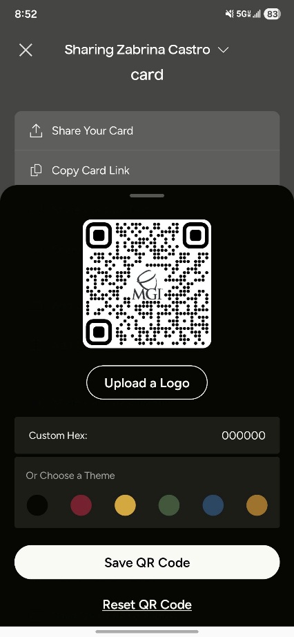 How to Customize Popl QR Code